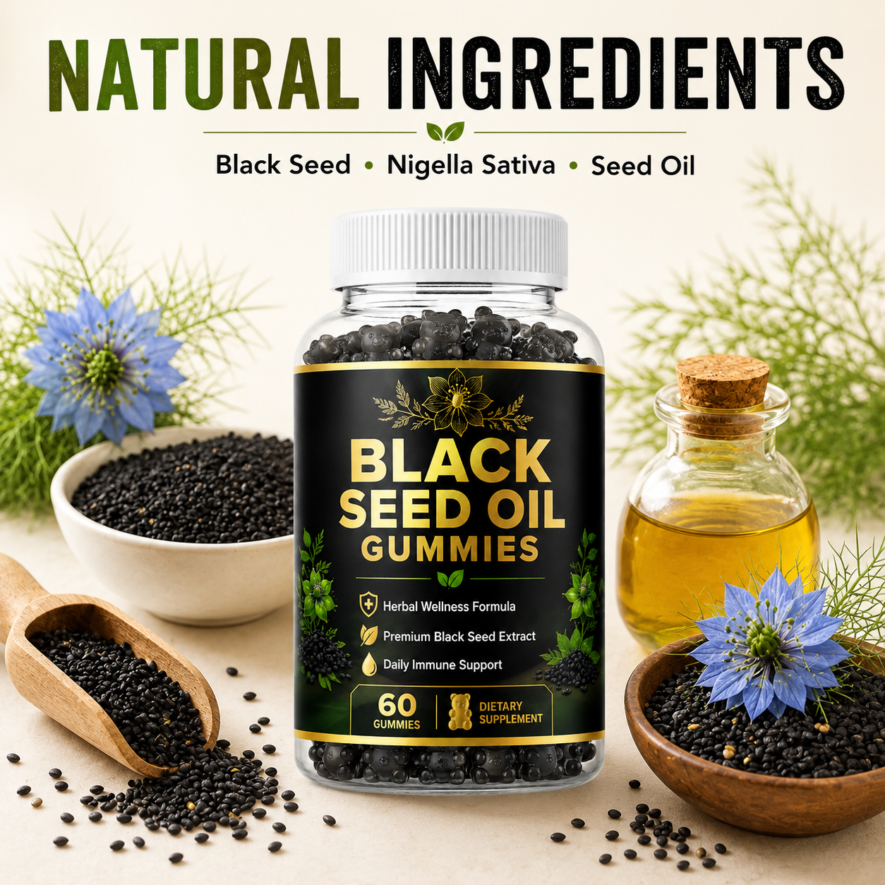Black seed oil — Nigella sativa, the natural superfood